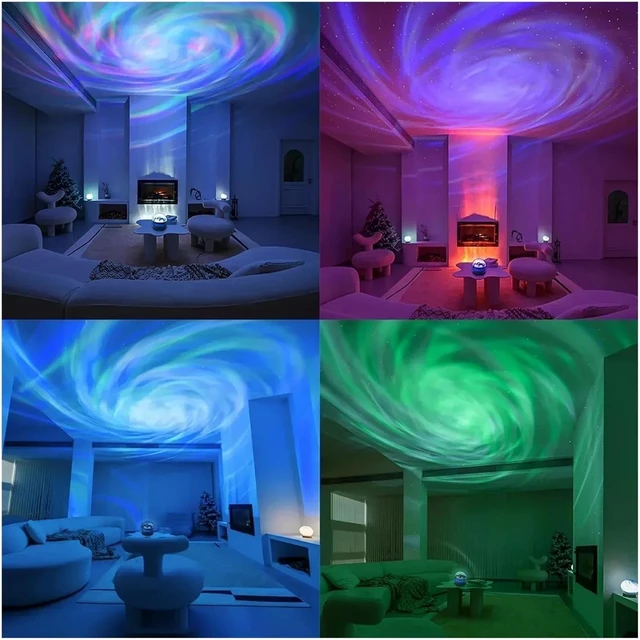Alt view image 3 of 7 - Galaxy Projector Light, LED Star Projector Night Light with MultiColor