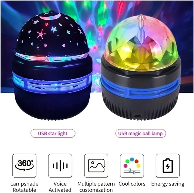 Alt view image 5 of 7 - Galaxy Projector Light, LED Star Projector Night Light with MultiColor