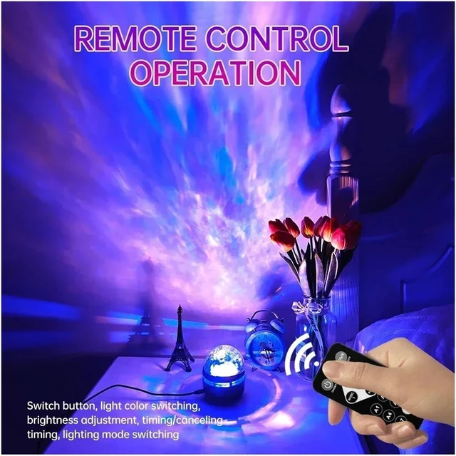 Alt view image 6 of 7 - Galaxy Projector Light, LED Star Projector Night Light with MultiColor