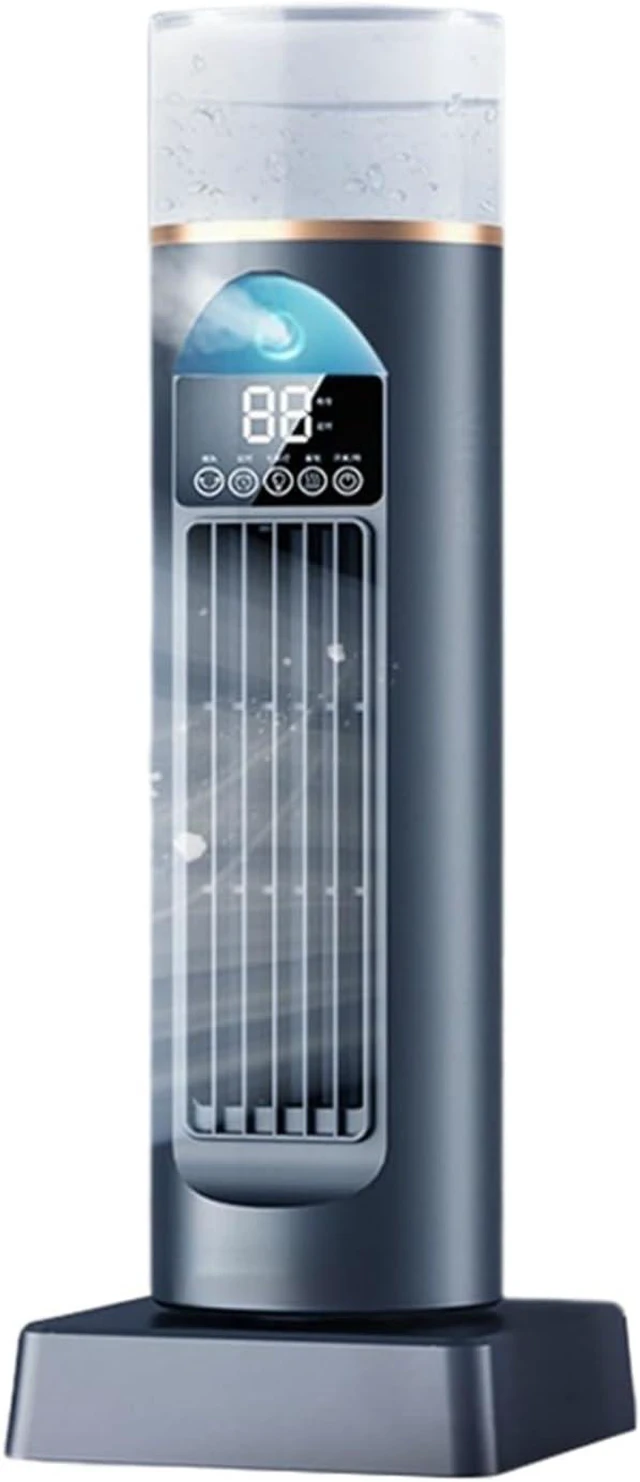 Main image of Tower Air Cooler USB Desktop Evaporative Fan With 100ml Water Tank Mist Function Portable Personal Device For Home Silent (A, One Size)