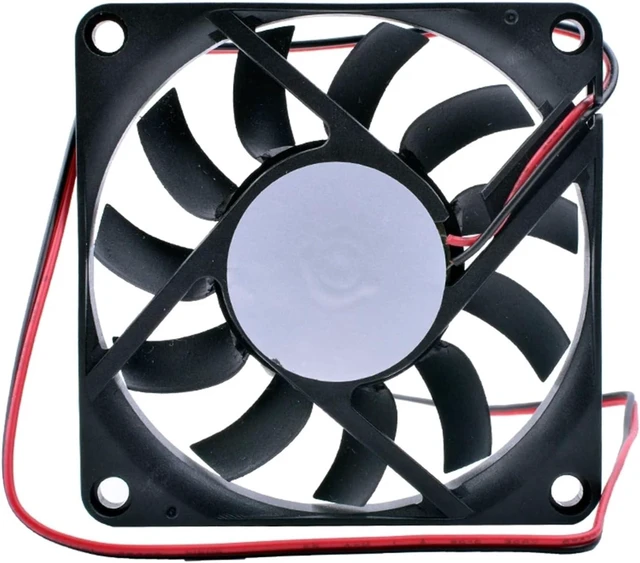Alt view image 4 of 4 - 7010 7cm 70mm Fan 70x70x10mm DC 5V USB Cooling