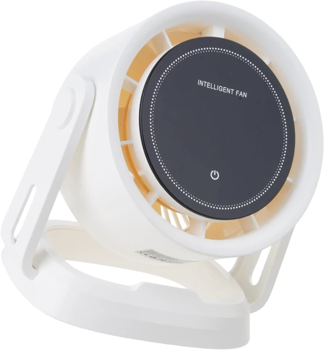 Main image of Digital Display 100 Speed Adjustable Desktop Fan Quiet, White