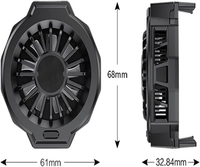 Alt view image 2 of 5 - Mobile Phone Cooling Radiator Gaming Universal Cooler Portable Accessories