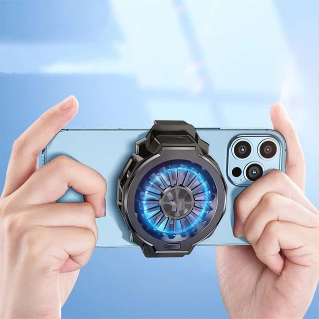 Alt view image 3 of 5 - Mobile Phone Cooling Radiator Gaming Universal Cooler Portable Accessories