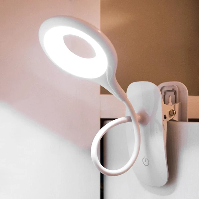 Alt view image 7 of 7 - 2X Reading Light Rechargeable Dimmable Table Headboard Lamp 20LED