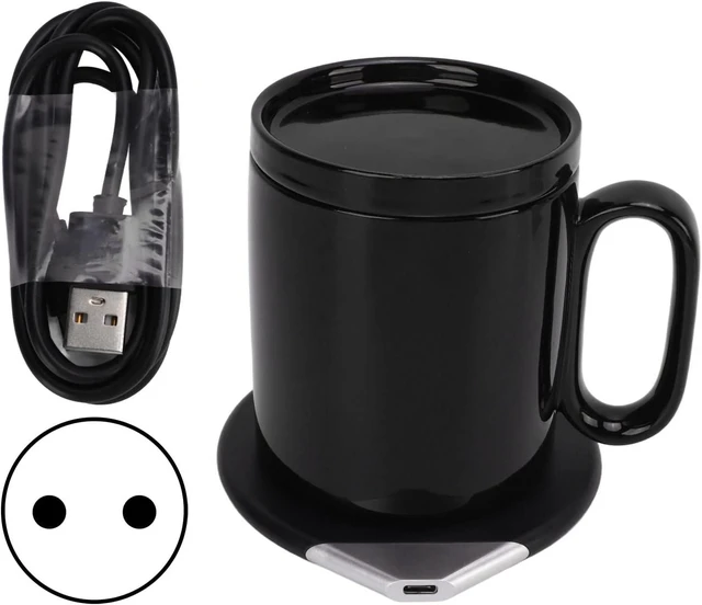 Main image of Cup Warmer with Wireless Phone Charger, 55C Constant Temperature (US Plug)