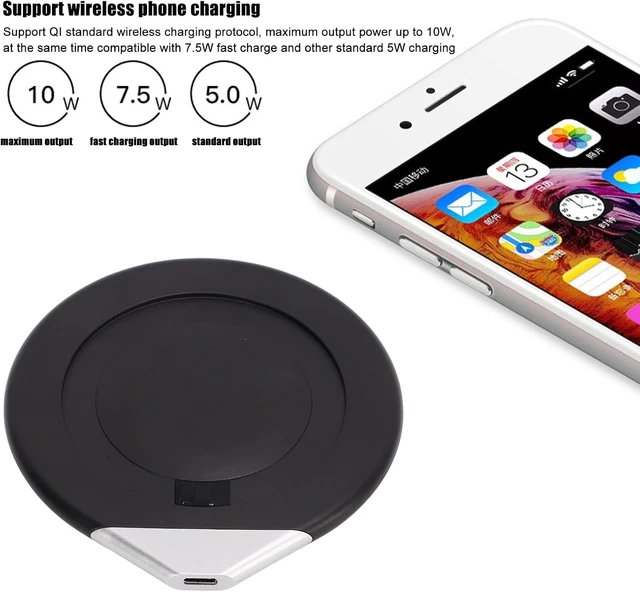 Alt view image 2 of 7 - Cup Warmer with Wireless Phone Charger, 55C Constant Temperature (US Plug)