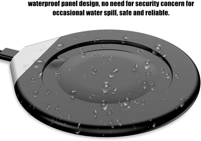 Alt view image 3 of 7 - Cup Warmer with Wireless Phone Charger, 55C Constant Temperature (US Plug)