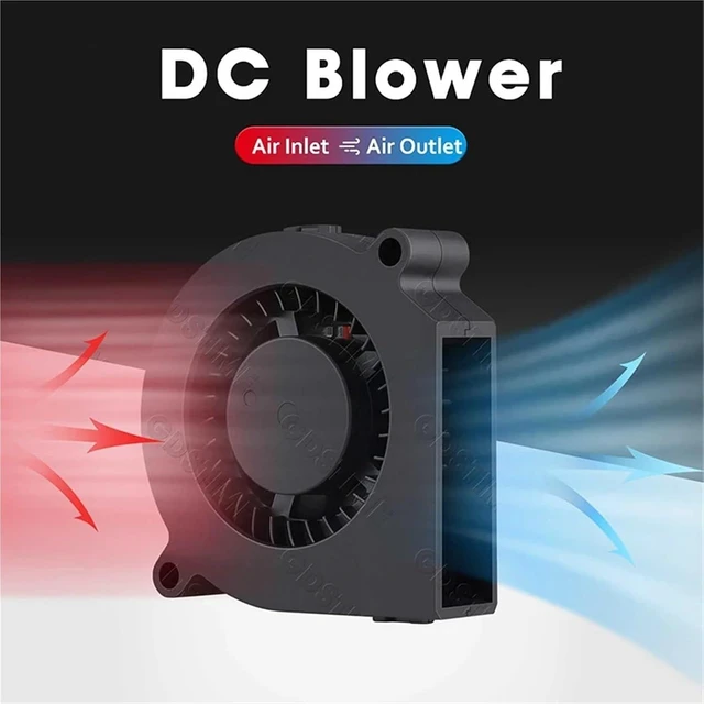 Alt view image 4 of 5 - 6015 60×60×15mm USB Brushless Blower Fan(2PCS,5V Sleeve USB)