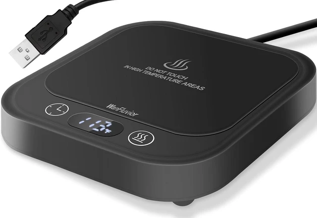 Main image of Coffee Mug Warmer for Desk, USB-Powered Cup Warmer, Smart Candle Warmer
