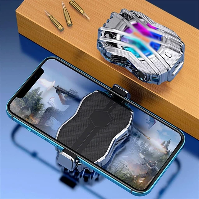 Alt view image 4 of 5 - Charging Cable Mobile Phone Radiator Semiconductor Refrigeration Fan Cooling Radiator with Charging Cable (Color : A Size : One Size) (B One Size)