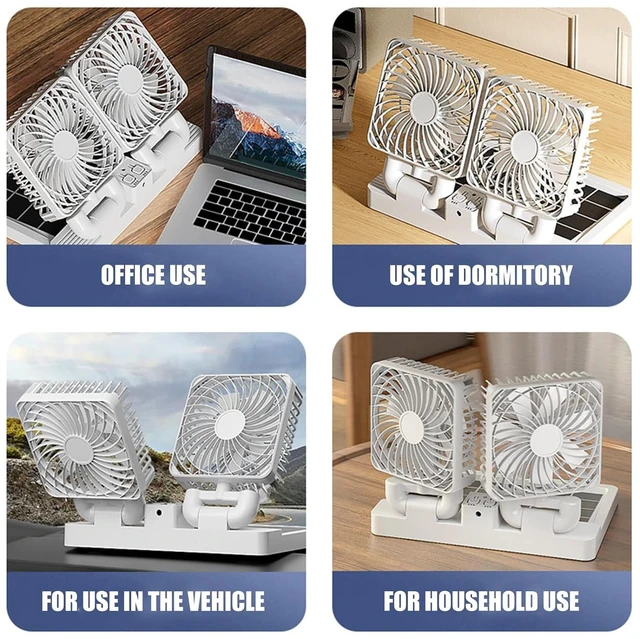 Alt view image 6 of 7 - Car Exhaust Fan USB Solar Ventilation Technology Rapid Cooling Odors Elimination Car Exhaust Fan