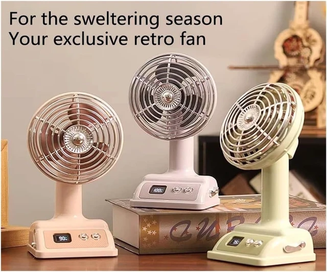 Alt view image 2 of 6 - Desktop Fan with Digital Display