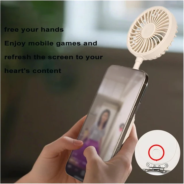 Alt view image 7 of 7 - Magnetic Fan For Handheld & Desk