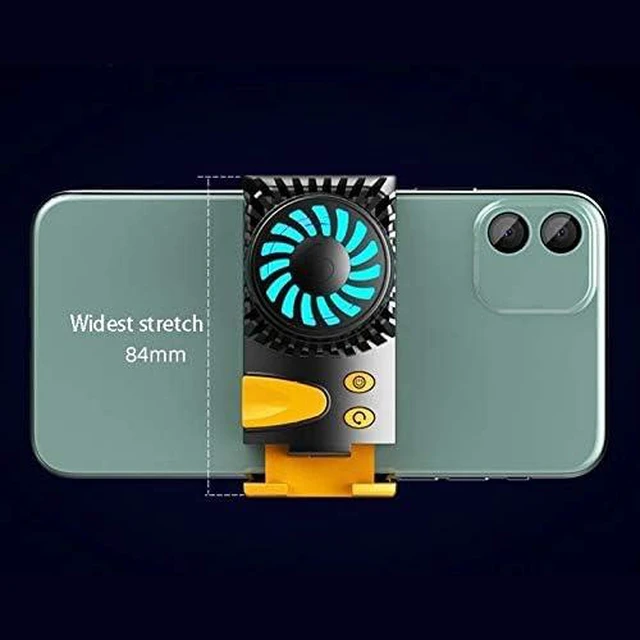 Alt view image 2 of 6 - Cell Phone Cooler Semiconductor Heatsink Radiator Phones Play Games Lives Watch Videos