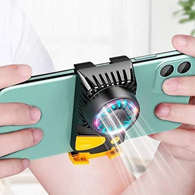 Alt view image 3 of 6 - Cell Phone Cooler Semiconductor Heatsink Radiator Phones Play Games Lives Watch Videos
