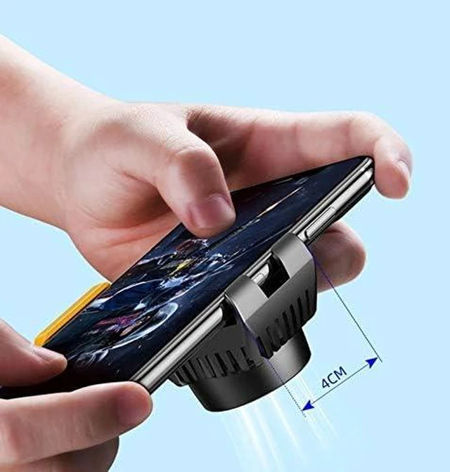 Alt view image 4 of 6 - Cell Phone Cooler Semiconductor Heatsink Radiator Phones Play Games Lives Watch Videos