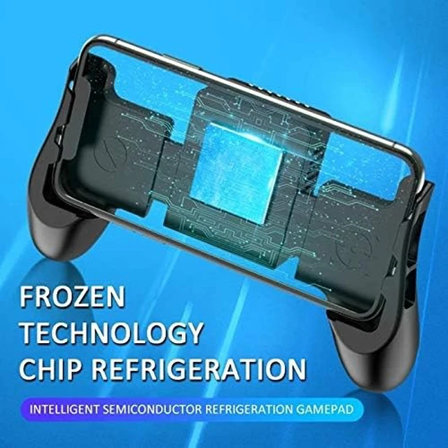 Alt view image 3 of 6 - Universal Mobile Phone Cooler Cooling Fan Game Pad Holder Bracket Radiator Smartphone Tablet