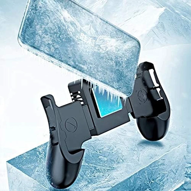 Alt view image 4 of 6 - Universal Mobile Phone Cooler Cooling Fan Game Pad Holder Bracket Radiator Smartphone Tablet
