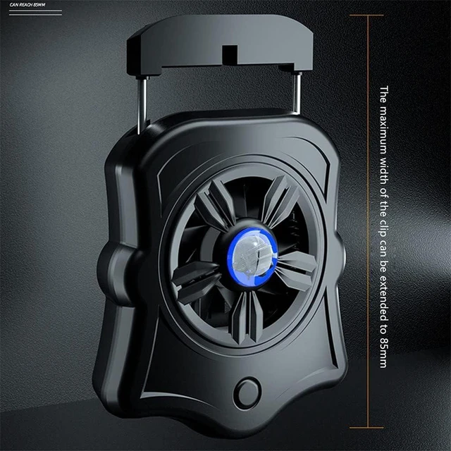 Alt view image 6 of 6 - Hightech Mini Phone Cooler Holder Pad Game Refrigerator Radiator