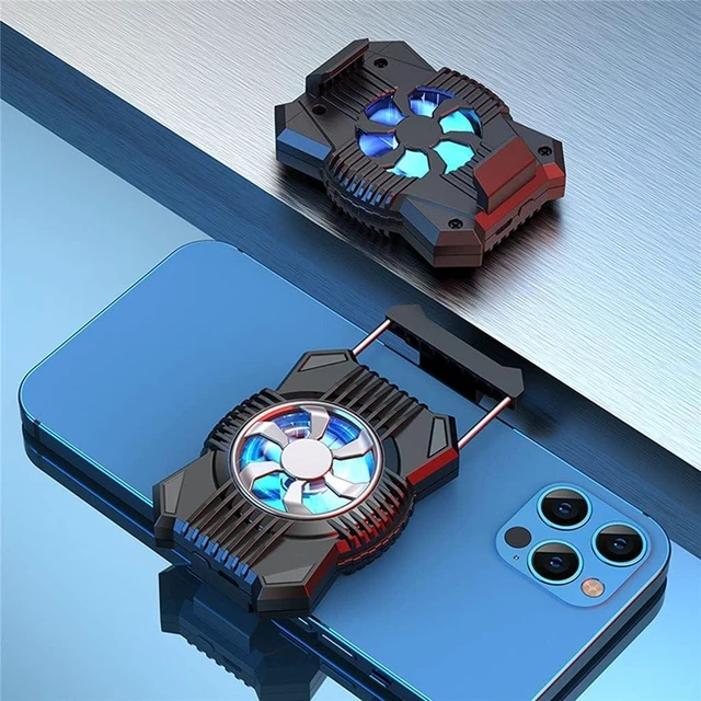 Alt view image 3 of 6 - Phone Cooler Cooling Fan Radiator Fits 4 To 7.4inch Smartphones Holder Stand