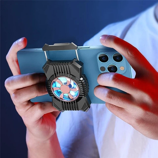 Alt view image 5 of 6 - Phone Cooler Cooling Fan Radiator Fits 4 To 7.4inch Smartphones Holder Stand
