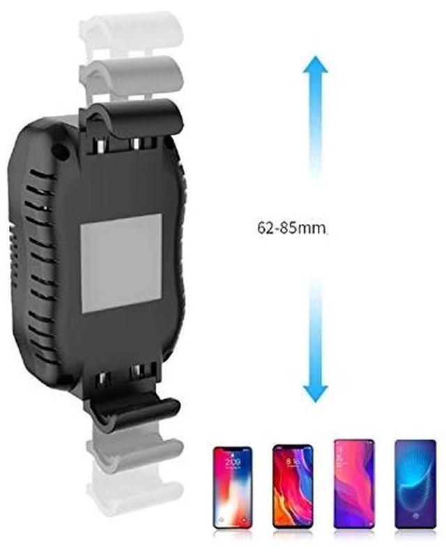 Alt view image 3 of 6 - Adjustable Mobile Phone Cooler Fan Game Handle Grip Cooling Heat Sink Aux Radiator Adapter for Live Broadcast