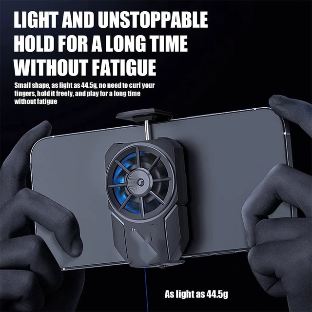 Alt view image 3 of 5 - Gaming Cellphone Radiator Phone -Compatible With Mobile Phones Snap-On Clip Cooling Case For