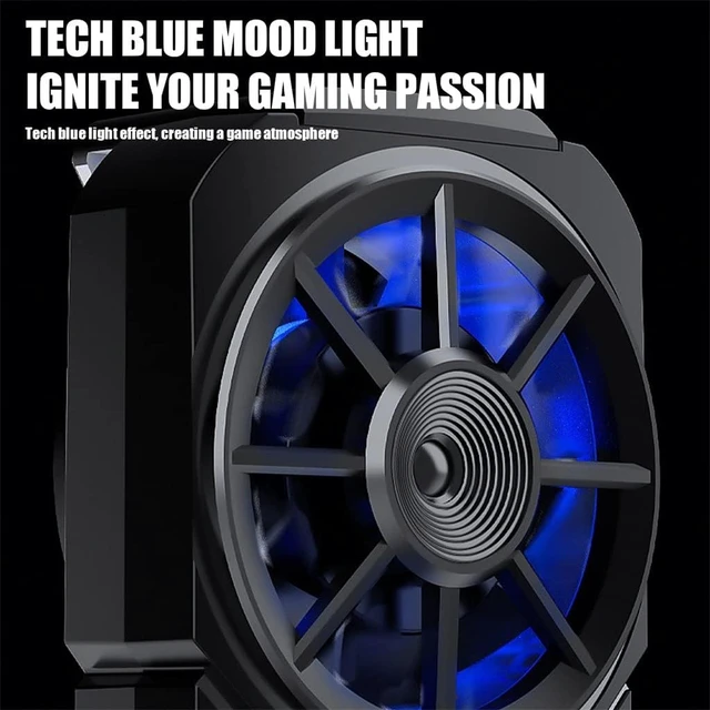 Alt view image 5 of 5 - Gaming Cellphone Radiator Phone -Compatible With Mobile Phones Snap-On Clip Cooling Case For