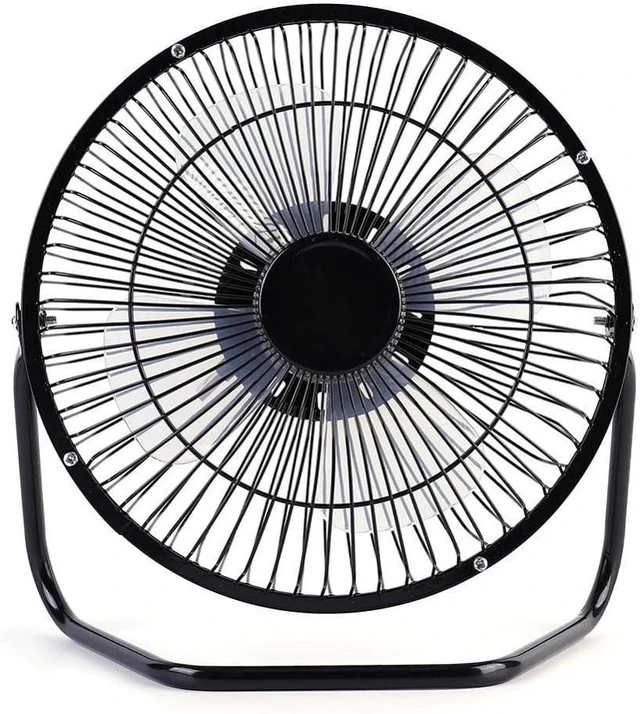 Main image of Portable 5.5W Solar Fan with 8 Inch for blades, USB Powered Cooling Device for Pets, Dual Settings, Lightweight Polycrystalline Design, Pet Heat Relief, USB Rechargeable Blower