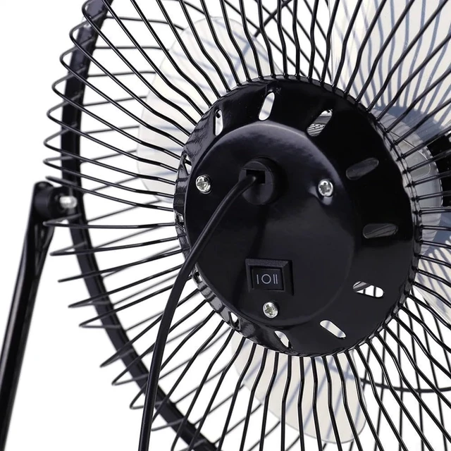Alt view image 6 of 7 - Portable 5.5W Solar Fan with 8 Inch for blades, USB Powered Cooling Device for Pets, Dual Settings, Lightweight Polycrystalline Design, Pet Heat Relief, USB Rechargeable Blower