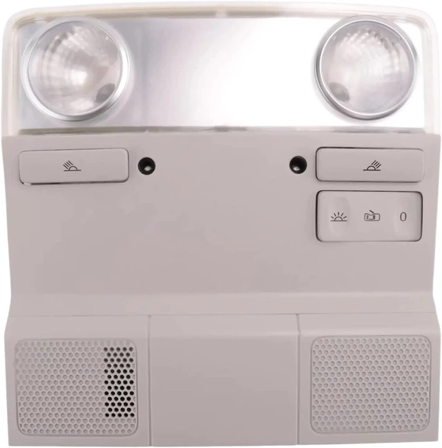 Alt view image 2 of 3 - Reading Light Interior Roof Light Car Compatible For VW Skoda Yeti,Gray Main In Car Light