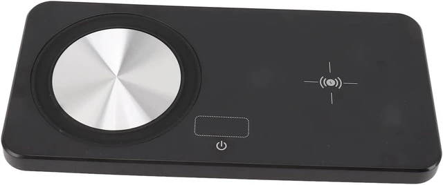 Alt view image 3 of 7 - Mug Warmer with Wireless Charging Pad, 55°C Constant Temperature Thermostatic Coaster for Coffee, Tea, Milk, Office Use