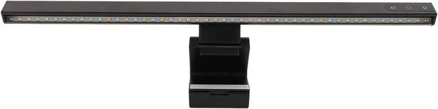 Alt view image 6 of 7 - Computer Light Bar USB Powered with 15 Lighting Modes Touch Control, LED Screen Light Bar for Home Office Gaming Desk, Glare Free Asymmetric Eye Protection Design