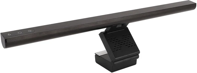 Alt view image 4 of 7 - Computer Light Bar USB Powered with 15 Lighting Modes Touch Control, LED Screen Light Bar for Home Office Gaming Desk, Glare Free Asymmetric Eye Protection Design