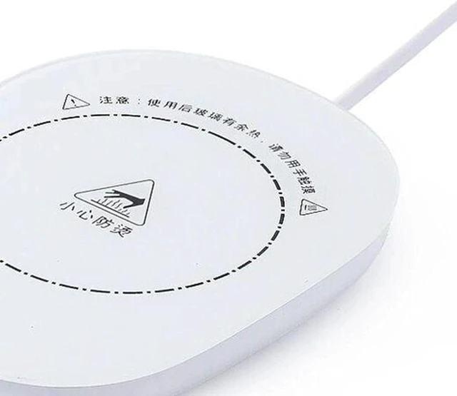 Alt view image 2 of 6 - 2xUSB Warmer Pad Portable Mug Cup Heat Beverage Mug Mat Heater Pad, 6 Pcs