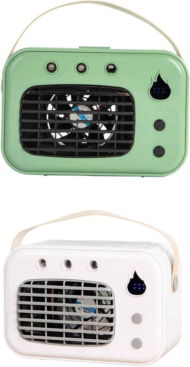 Alt view image 3 of 7 - USB Powered Desktop Air Chiller with 3 Settings and Function for Home Use