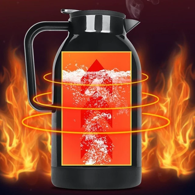 Alt view image 2 of 7 - Portable Car Hot Water for kettle, Stainless Steel, Large Capacity, Dual Voltage 12V24V, Safe & Reliable(Black)