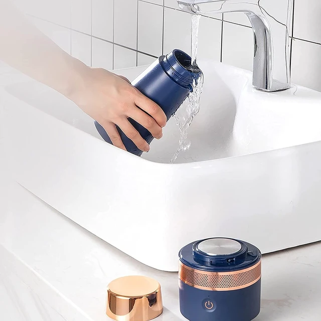 Alt view image 3 of 5 - Electric cooler Smart Hot and Cold Cup Usb Portable Dual-purpose Heating and Cooling Water Cup Beverage Heating and Cooling Cup 2-in-1 Heating Cooling Water Coffee Beverage Milk Heater Cooler