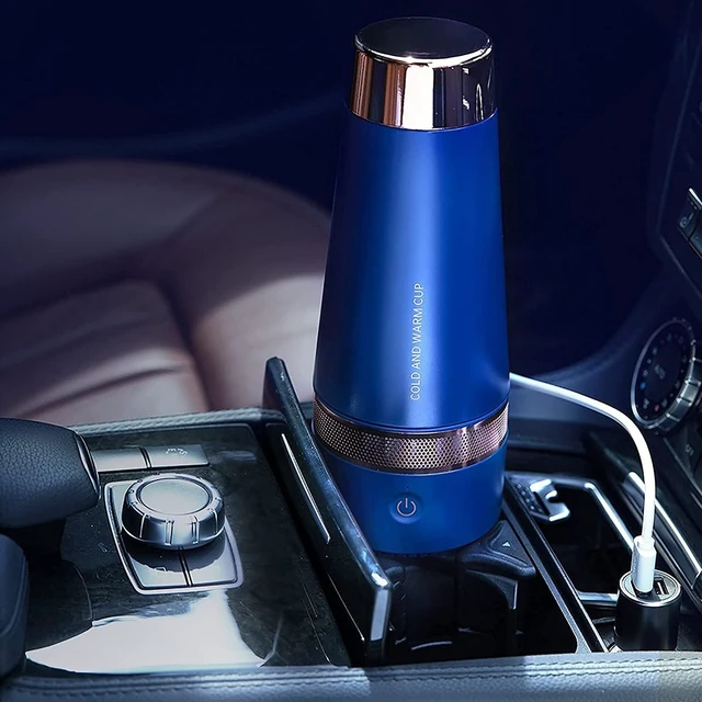 Alt view image 4 of 5 - Electric cooler Smart Hot and Cold Cup Usb Portable Dual-purpose Heating and Cooling Water Cup Beverage Heating and Cooling Cup 2-in-1 Heating Cooling Water Coffee Beverage Milk Heater Cooler