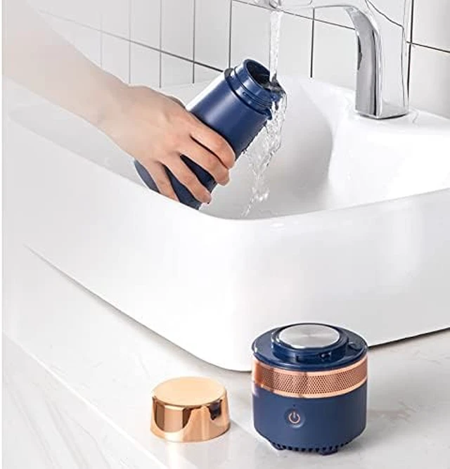 Alt view image 5 of 5 - Electric cooler Smart Hot and Cold Cup Usb Portable Dual-purpose Heating and Cooling Water Cup Beverage Heating and Cooling Cup 2-in-1 Heating Cooling Water Coffee Beverage Milk Heater Cooler