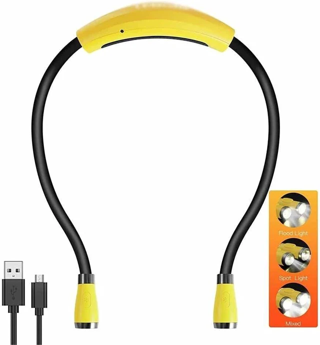 Alt view image 2 of 5 - Rechargeable Reading Light Dropshipping Book Lamp USB Flexible Strong Arm Bright LED Camp Lamps