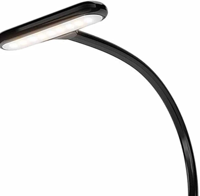 Alt view image 6 of 6 - Rechargeable LED USB Book Light Reading Light Flexible Book Lamp Dimmer Clip Table Desk Lamp Portable Clip Light (Color : B)