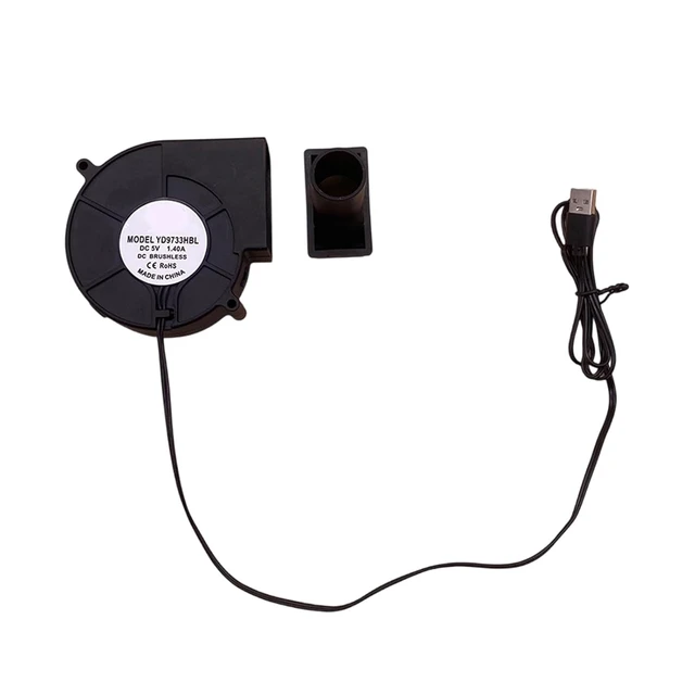 Alt view image 3 of 7 - 3500RPM Air Blower 5V Centrifugal Fan for Rapid and Easy Charcoal Lighting in Various Outdoor Applications BBQ Blower Fan