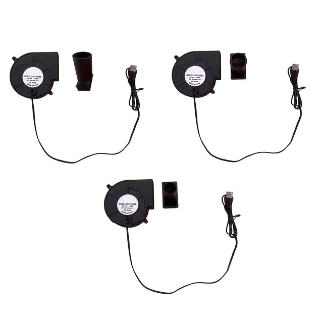 Alt view image 7 of 7 - 3500RPM Air Blower 5V Centrifugal Fan for Rapid and Easy Charcoal Lighting in Various Outdoor Applications BBQ Blower Fan