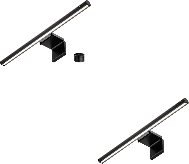 Main image of LYMAX Monitor Light Bar, Eye-Care USB Computer Lamp Dimmable Screen Light Bar, Fit for All Monitor with Wireless Controller, Backlight, No Screen Glare, Space Saving for Home Office Gaming Desk
