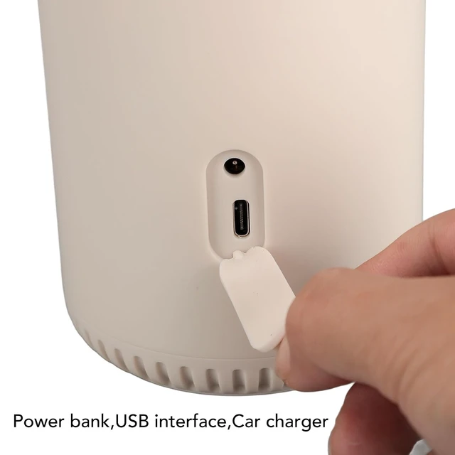 Alt view image 2 of 7 - Portable Water Warmer, Milk Warmer for Travel 350ML with Adjustable Temperature Control, 18000mAh USB Rechargeable Cordless Battery, for Camping and Picnics