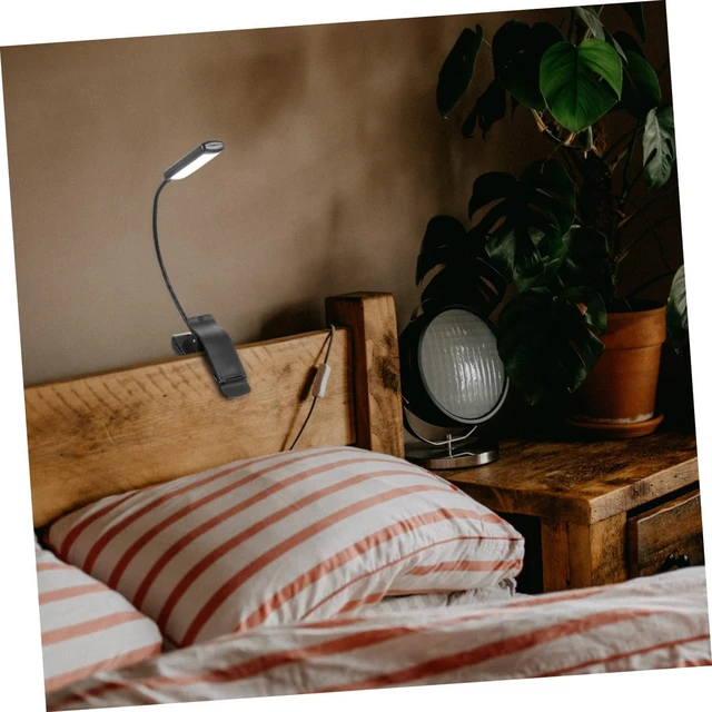 Alt view image 3 of 7 - DOITOOL Xmas LED Reading Book Light Adjustable Brightness USB Charging