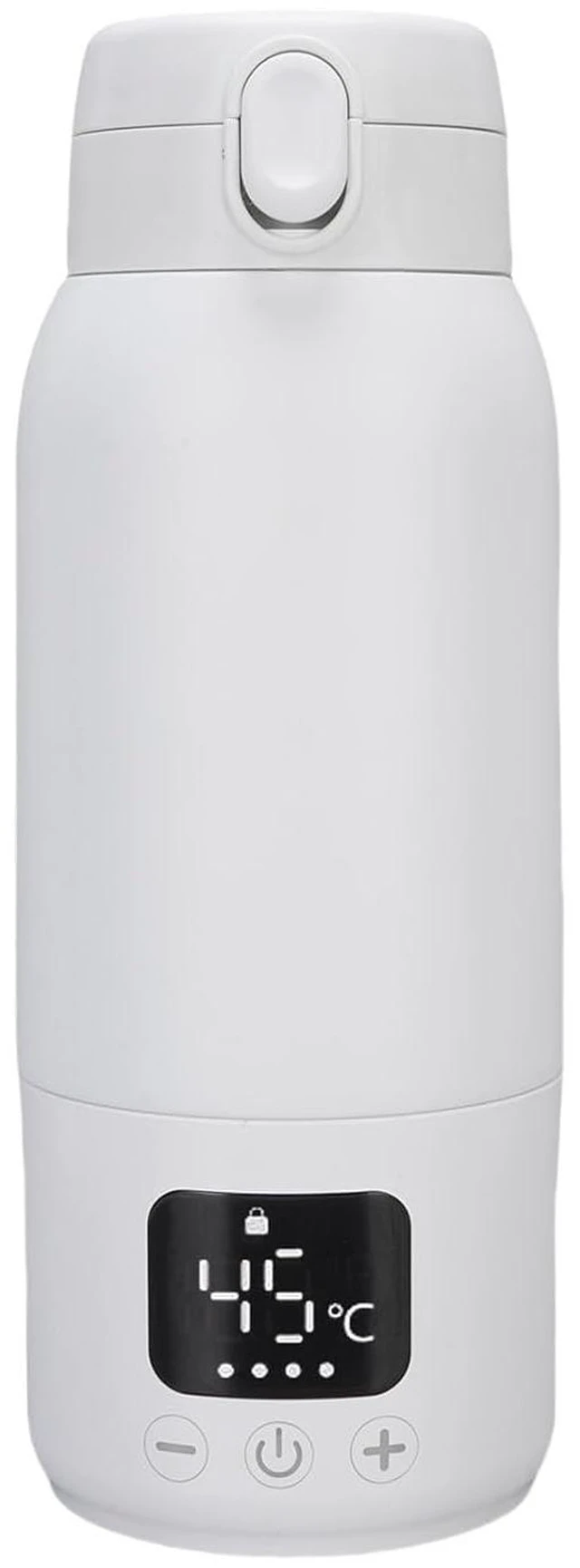 Main image of Portable Milk Warmer, 316 Stainless Steel Fast Heating Travel Electric Kettle with 360 Degree Heating and IPX6, for Formula and Adult Hydration Needs 500ml