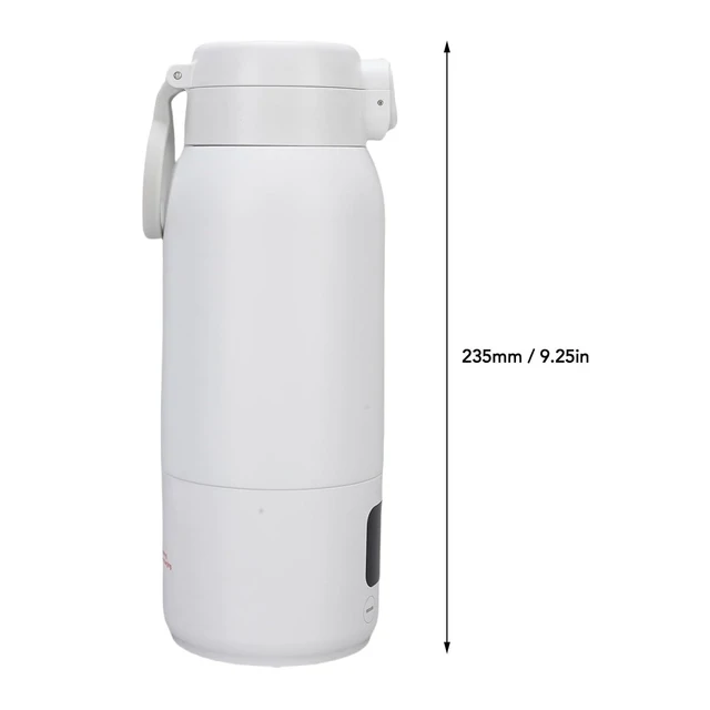 Alt view image 7 of 7 - Portable Milk Warmer, 316 Stainless Steel Fast Heating Travel Electric Kettle with 360 Degree Heating and IPX6, for Formula and Adult Hydration Needs 500ml